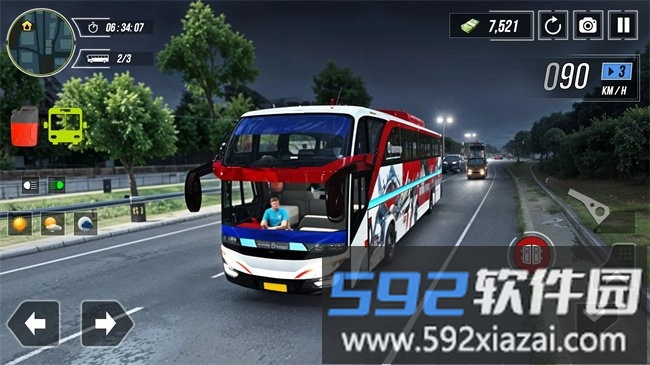 城市巴士驾驶和竞速模拟器截图1