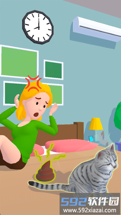 猫咪选择虚拟宠物3d游戏截图1