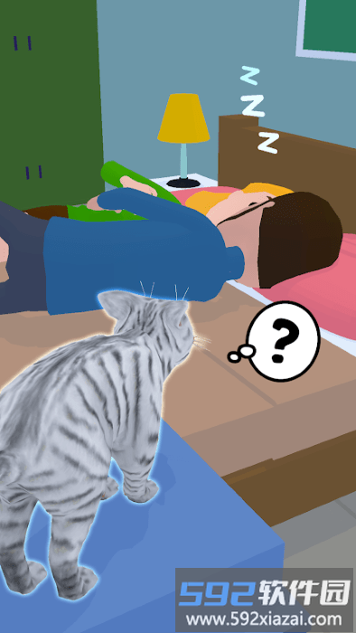 猫咪选择虚拟宠物3d游戏截图2