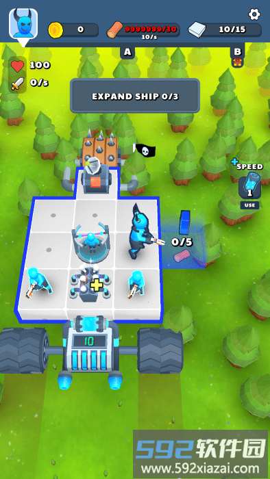 方块船只游戏截图1