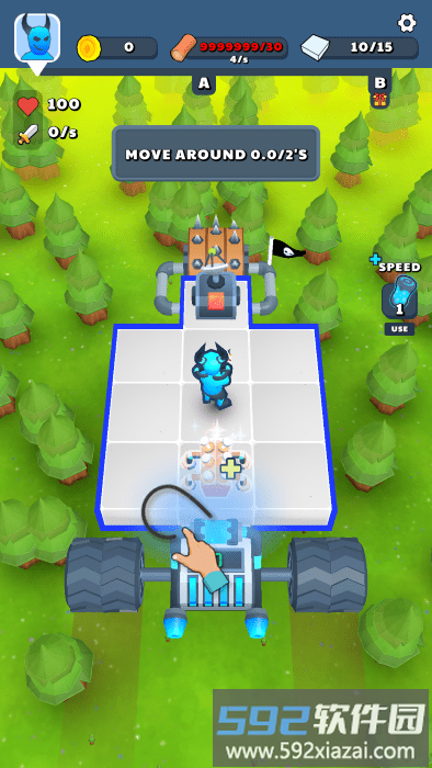 方块船只游戏截图2