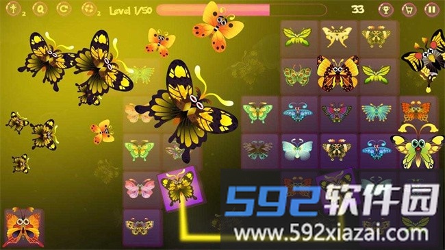 蝴蝶连连看手机版(Onet Butterfly)截图2