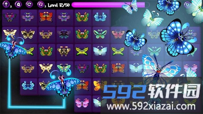 蝴蝶连连看手机版(Onet Butterfly)截图3