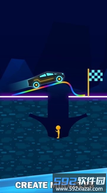 桥梁绘画游戏截图3