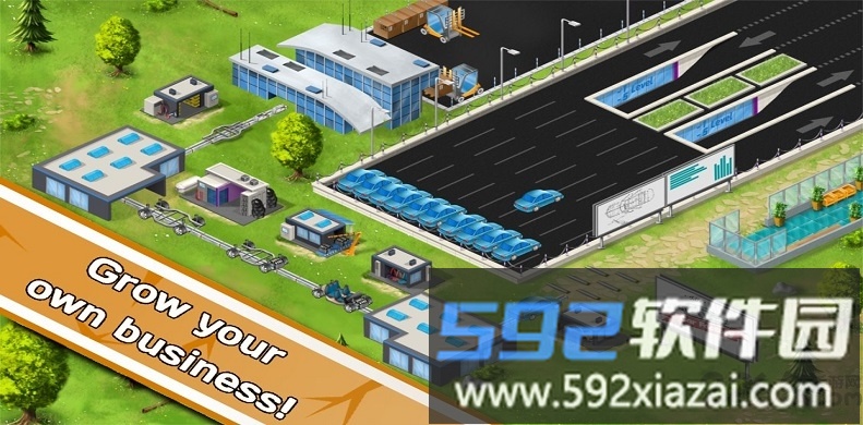 闲置的汽车厂游戏截图3