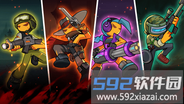 火柴人大战僵尸黑暗战争游戏截图2