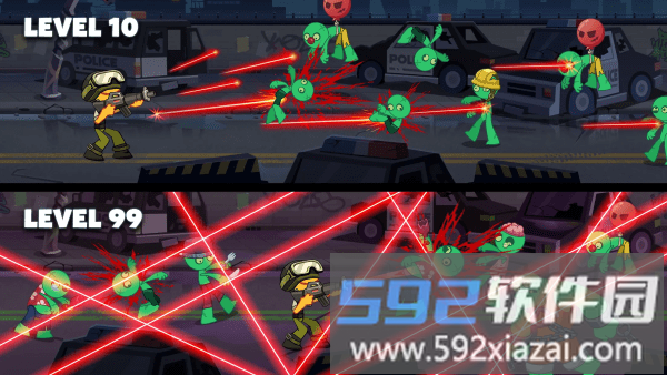 火柴人大战僵尸黑暗战争游戏截图5