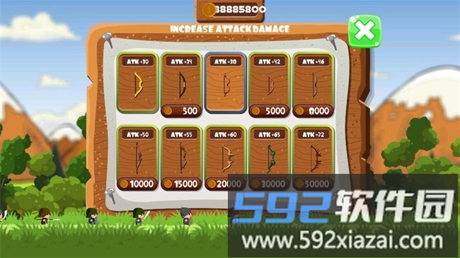 弓箭守城游戏(Archery Warrior)截图2