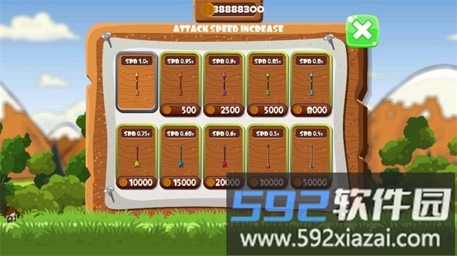 弓箭守城游戏(Archery Warrior)截图3