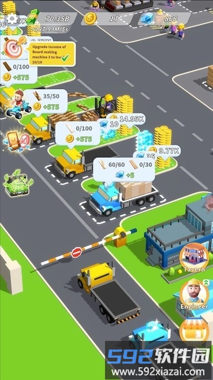 木材经理游戏(Wood Manager)截图2