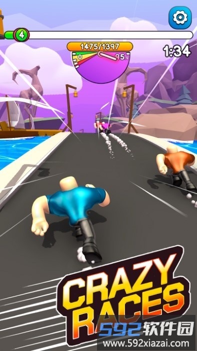 竞速比赛游戏(race clicker)截图5