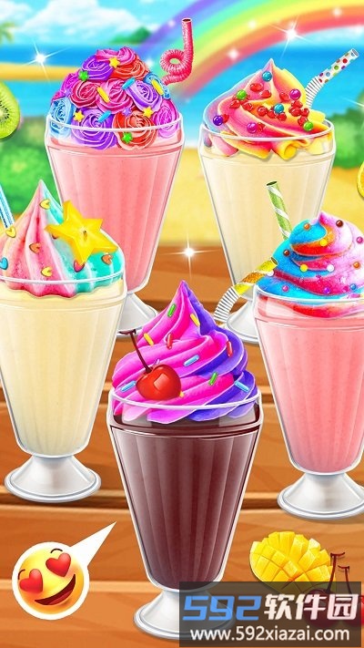 独角兽美味奶昔游戏截图3