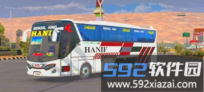 哈尼夫旅游巴士游戏(Bus Simulator X Hanif)截图1