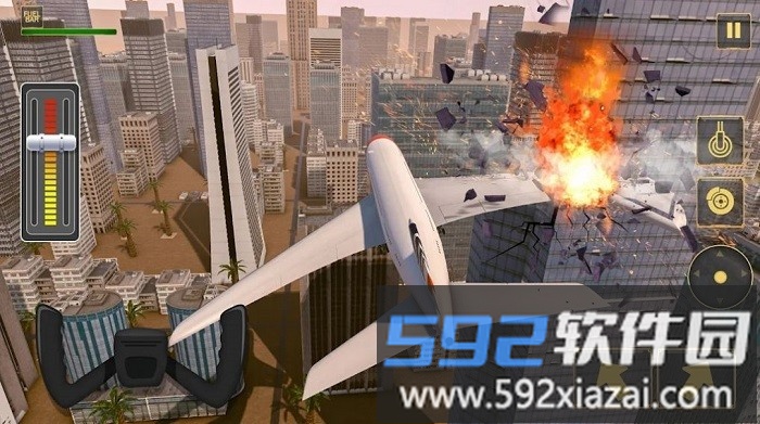 飞机冲击坠毁模拟器游戏(Plane Crash Simulator)截图2