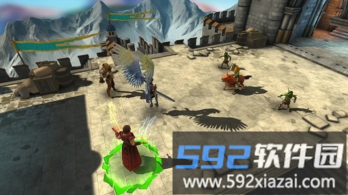 召唤师突袭战争传奇rpg游戏截图2