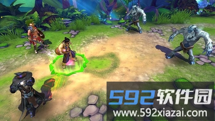 召唤师突袭战争传奇rpg游戏截图3