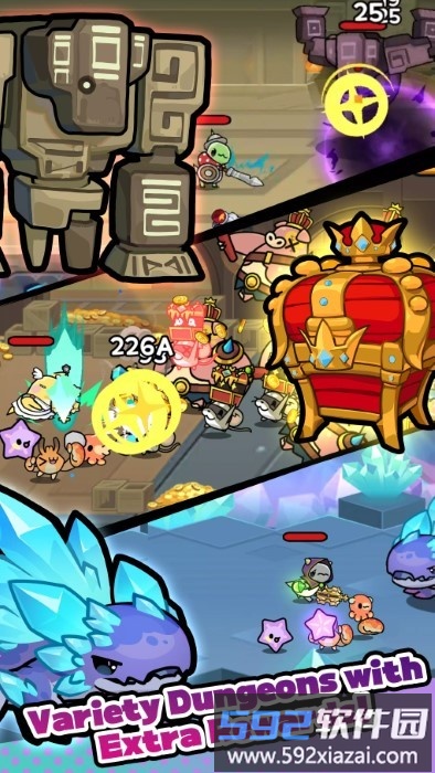 龙骑士传说游戏(dragon knight tales idle rpg)截图3