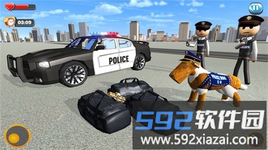 火柴人越狱警犬手游截图1