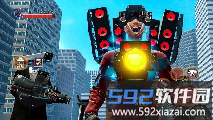 泰坦音响巨人游戏截图2