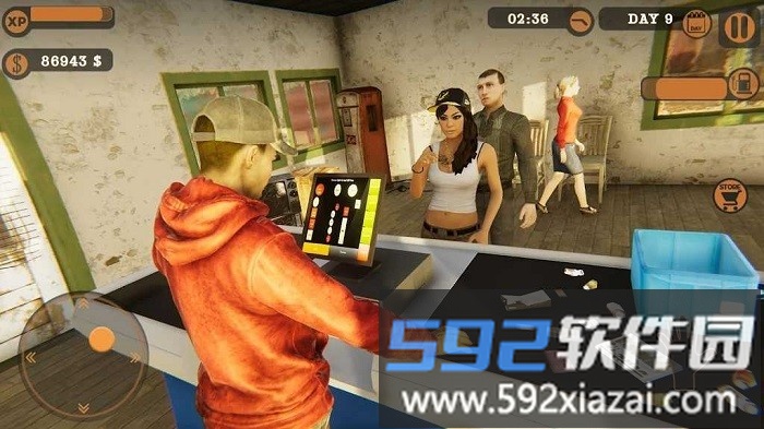 垃圾场加油站模拟器游戏截图2