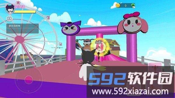 靓仔跑酷库洛米跑酷游戏截图4