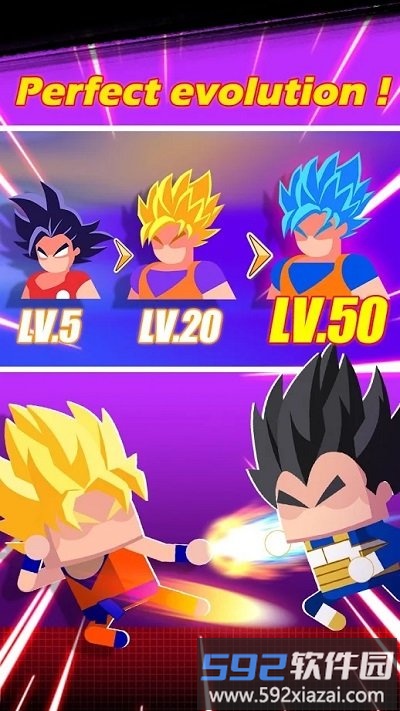 放置进化手游(Super Z Idle Merge Fighters)截图1