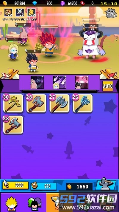 放置进化手游(Super Z Idle Merge Fighters)截图4