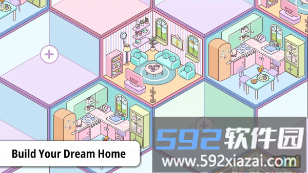 蒂奇镇娃娃屋装饰游戏截图3