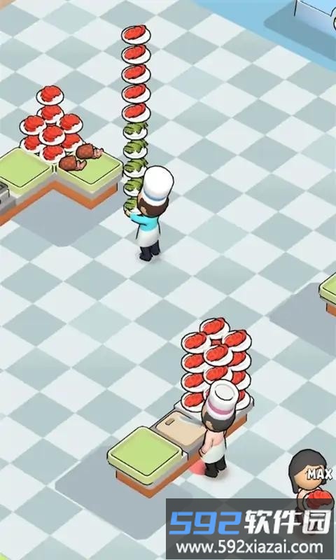 餐厅汉堡大亨游戏截图1