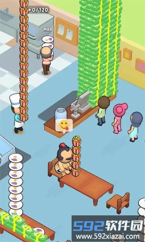 餐厅汉堡大亨游戏截图2