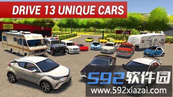 城市驾驶停车模拟器最新版截图4