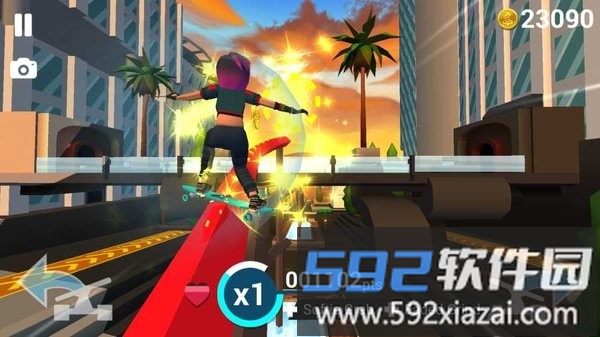 菲利玩滑板最新版(菲利滑行记)截图3