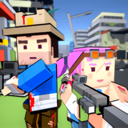 像素tps在线游戏(Blocky Gun TPS Online)