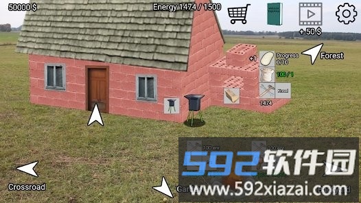 努力工作的人游戏中文版( hard working man)截图2