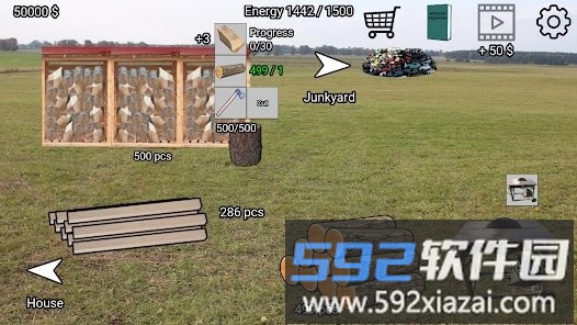 努力工作的人游戏中文版( hard working man)截图3