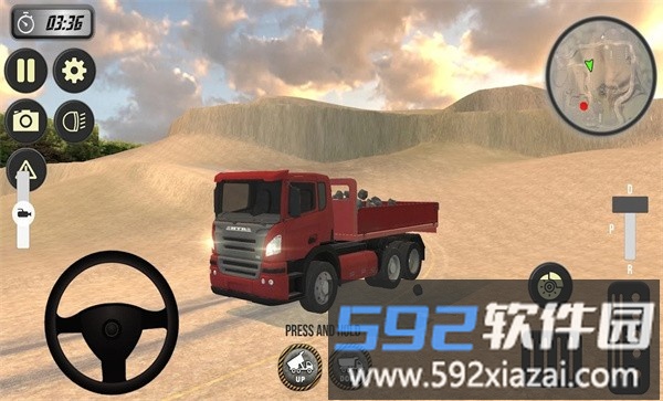 矿山采石场卡车模拟器手机版截图2