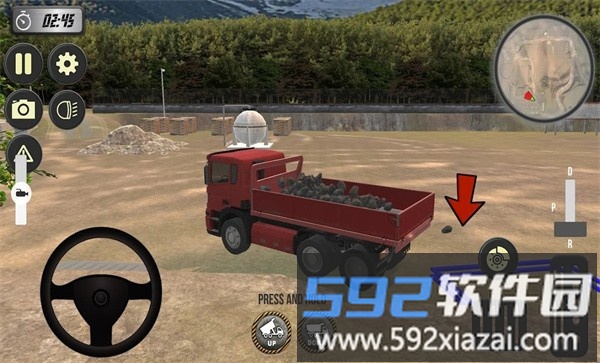 矿山采石场卡车模拟器手机版截图3