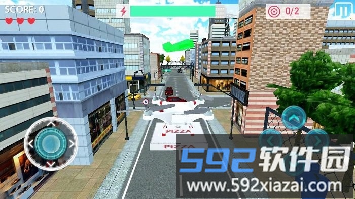 无人机送披萨饼游戏(drone pizza delivery)截图4