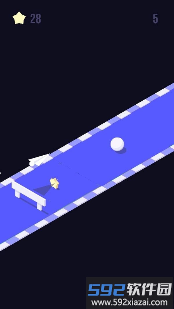 方块纸飞机游戏截图1