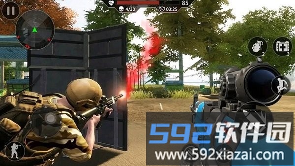 和平枪战训练游戏截图1