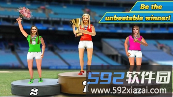 高中女生运动会游戏截图3