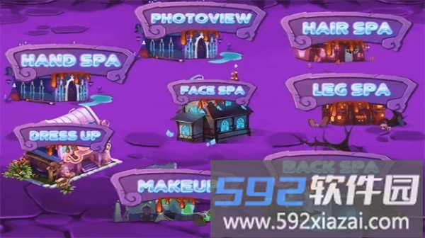 万圣节改头换面游戏(halloween makeover)截图1