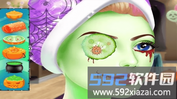 万圣节改头换面游戏(halloween makeover)截图2