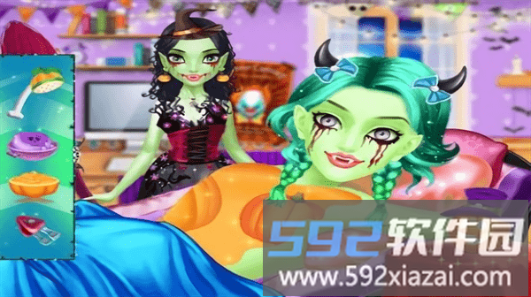 万圣节改头换面游戏(halloween makeover)截图4