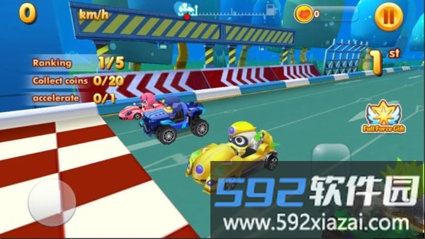 开心超人终极赛车游戏截图1
