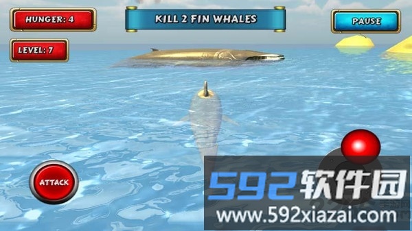 饥饿鲨模拟器游戏截图2
