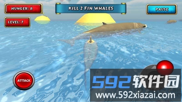 饥饿鲨模拟器游戏截图4
