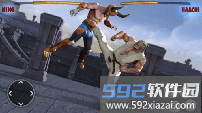 功夫街战斗英雄游戏(clash of fighters)截图1