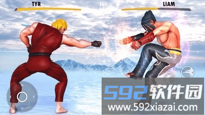 功夫街战斗英雄游戏(clash of fighters)截图2