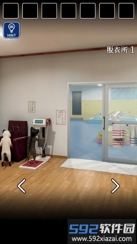 逃离澡堂的猫游戏截图2